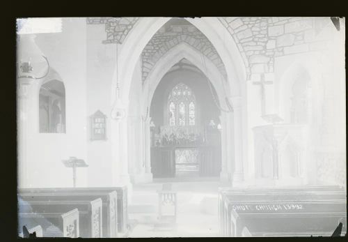 Church, interior, Shute