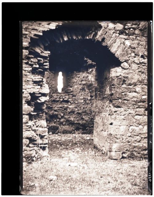 The main hall doorway at Lydford Castle