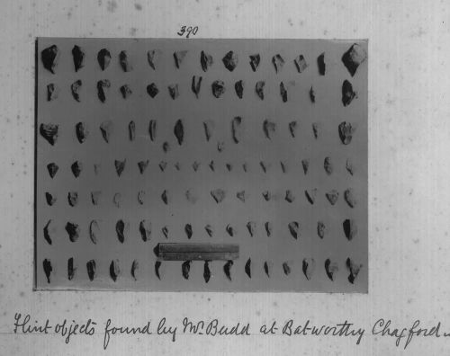 Assemblage of Prehistoric Flint Tools