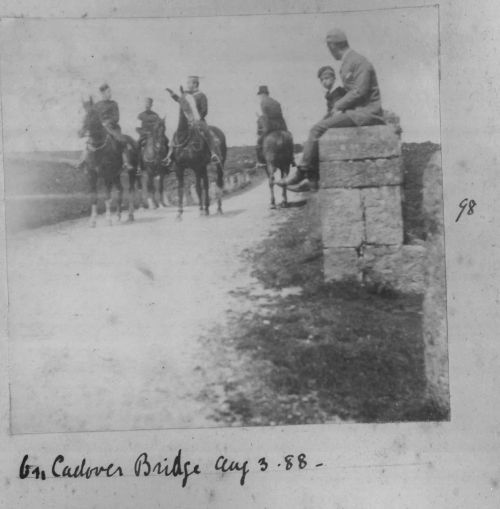 Troops on Cadover Bridge