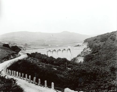 Work on the Burrator dam nearing completion