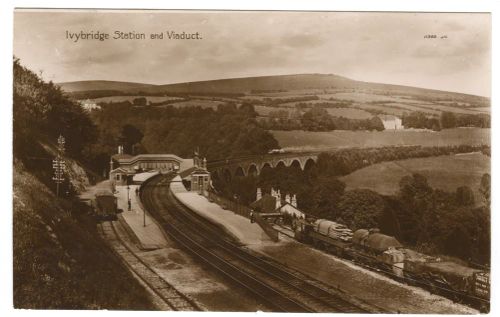 Ivybridge station and viaduct