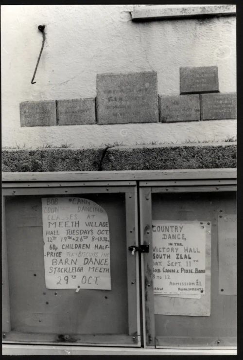 Victory Hall Notice Board