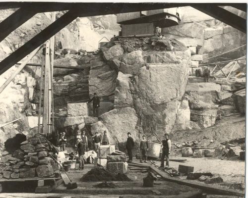 Work on the Burrator reservoir