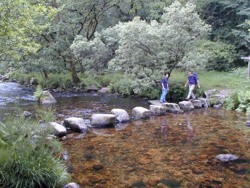 Stepping stones at Babeny.