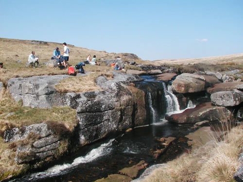 Waterfall on the East Dart