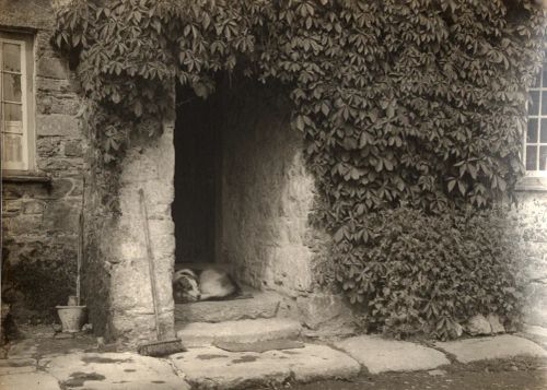 Farmhouse entrance