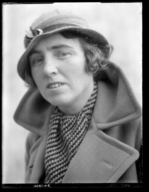 Taylor woman (Shirley's mother?), April 1934