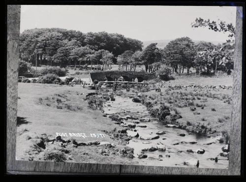 Post Bridge, river + bridge, Lydford