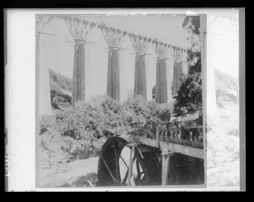 Grenofen Viaduct and mine works