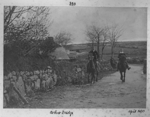 Riders at Postbridge