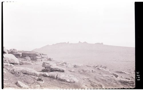 A View of Staple Tor from Roos Tor