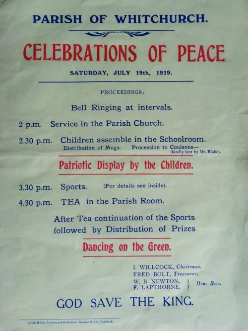 Uncatalogued: Whitchurch peace celeb poster.jpg