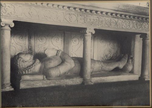 A tomb in St. Michael's Chapel