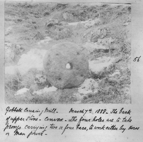 Crazing Mill Stone at Gobbet Blowing House