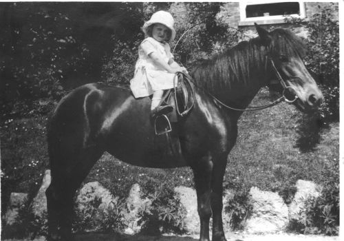 Pauline James on Pony